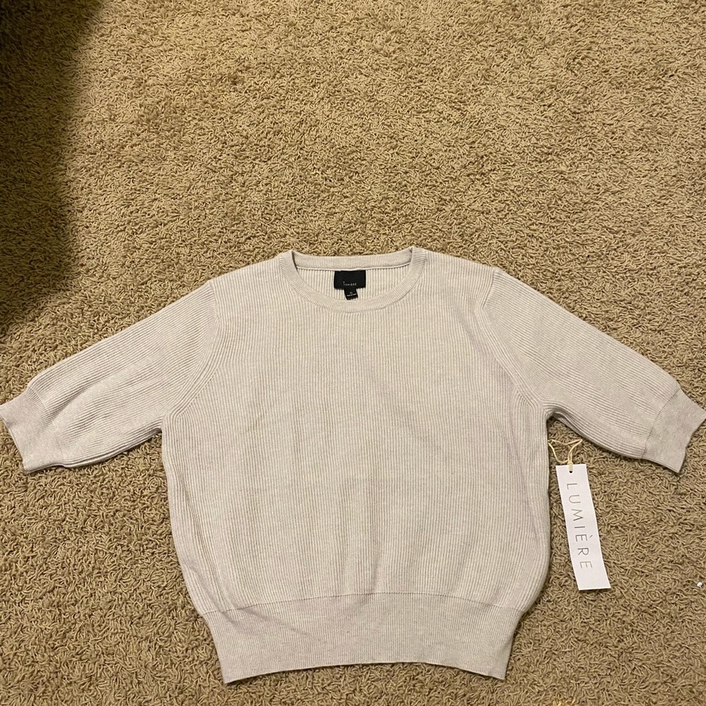 Lumière Ribbed Sweater